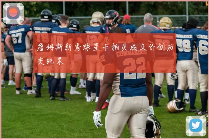 詹姆斯新秀球星卡拍卖成交价创历史纪录