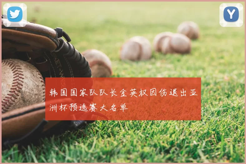 韩国国家队队长金英权因伤退出亚洲杯预选赛大名单